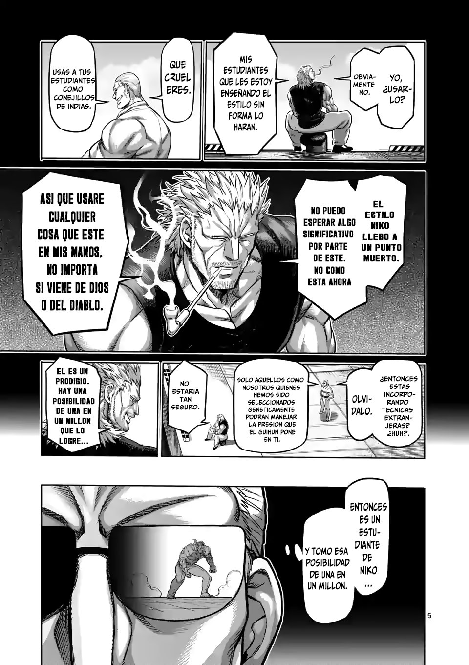 Kengan Omega Capítulo 93 - Página 7 en español