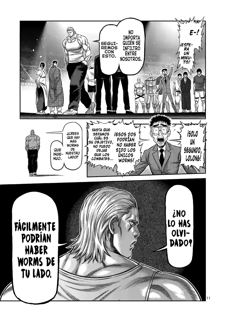 Kengan Omega Capítulo 94 - Página 12 en español