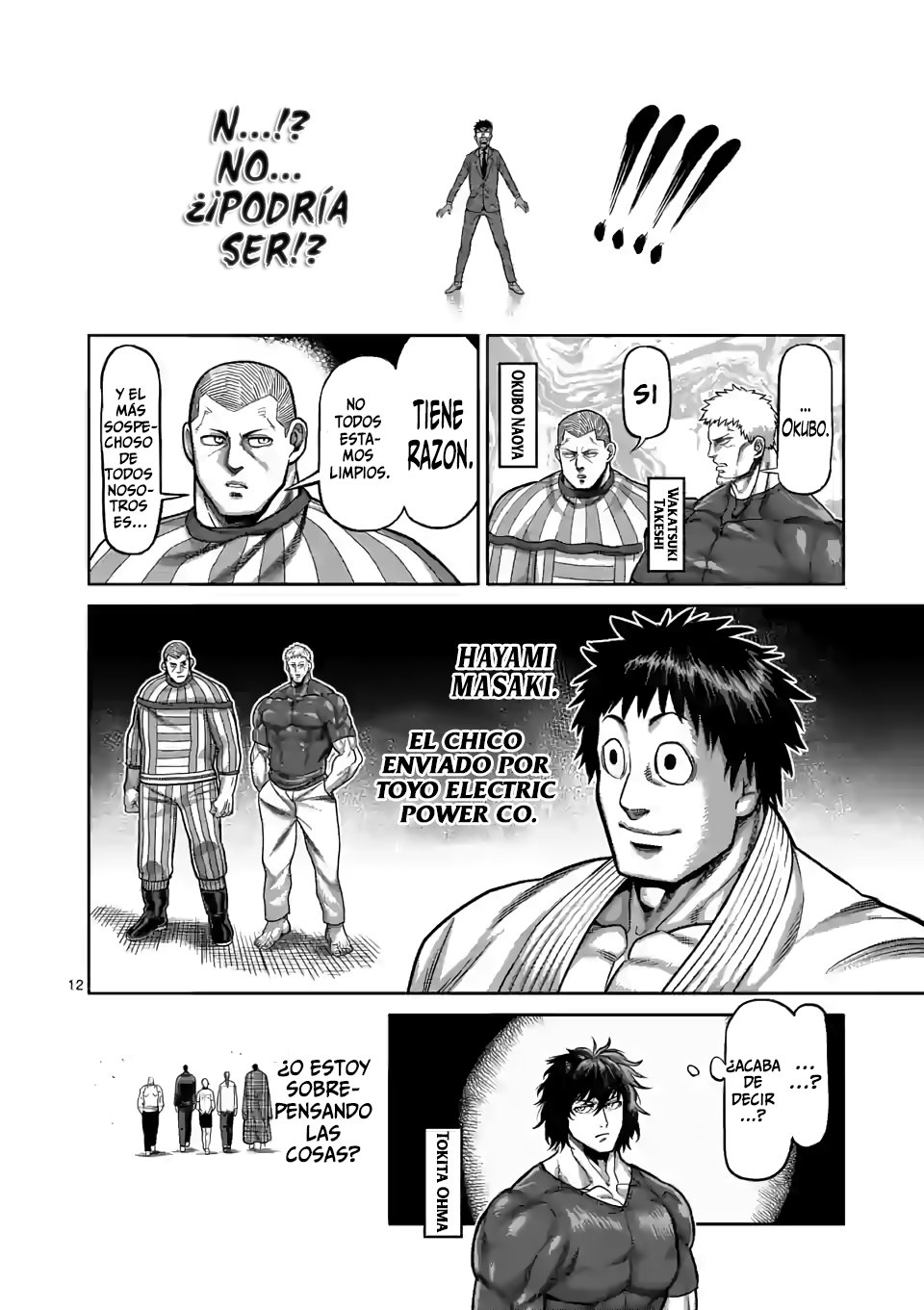 Kengan Omega Capítulo 94 - Página 13 en español