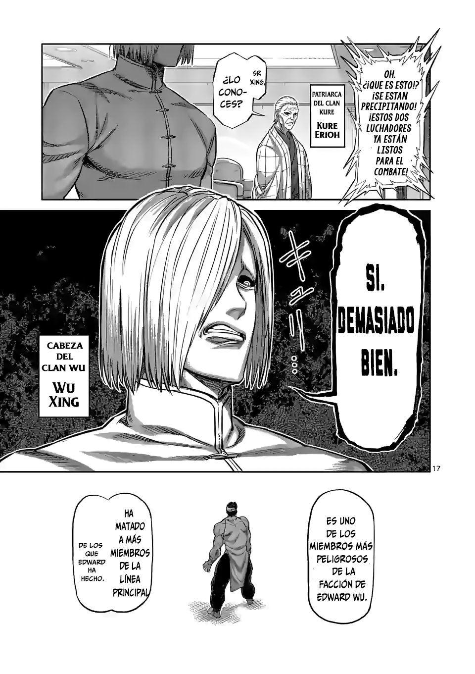 Kengan Omega Capítulo 94 - Página 18 en español