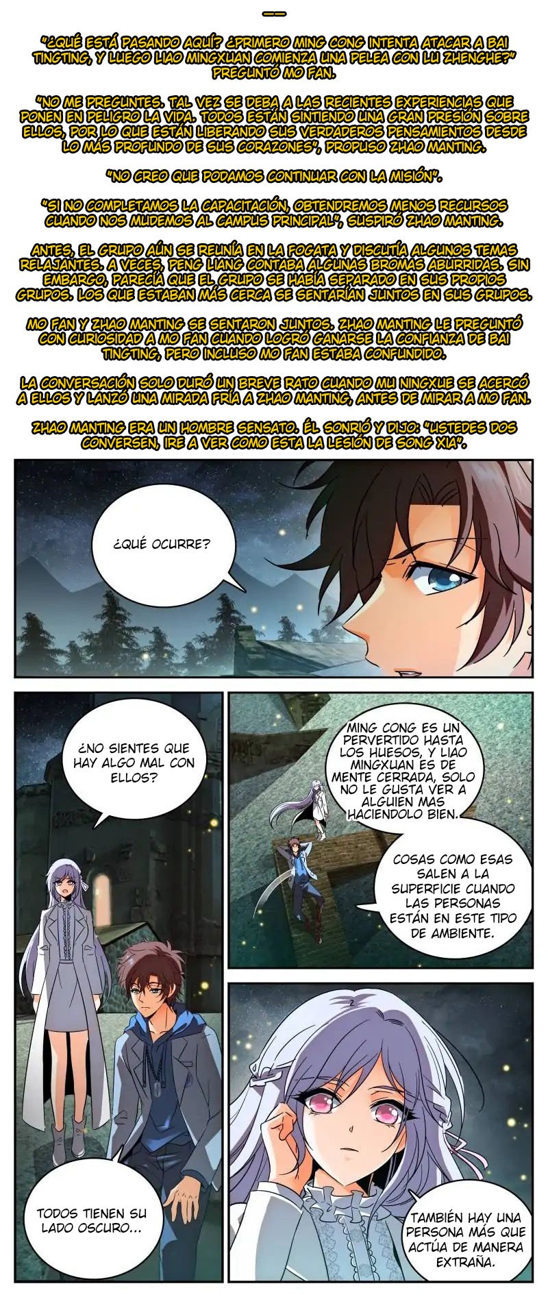 Versatile Mage Capítulo 238 - Página 9 en español