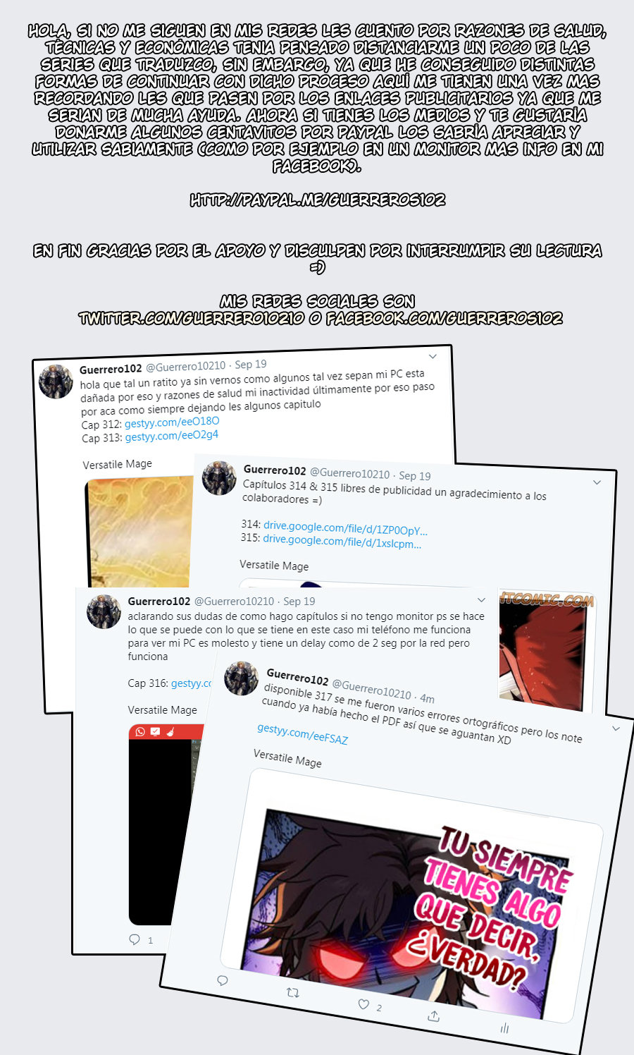 Versatile Mage Capítulo 311 - Página 14 en español