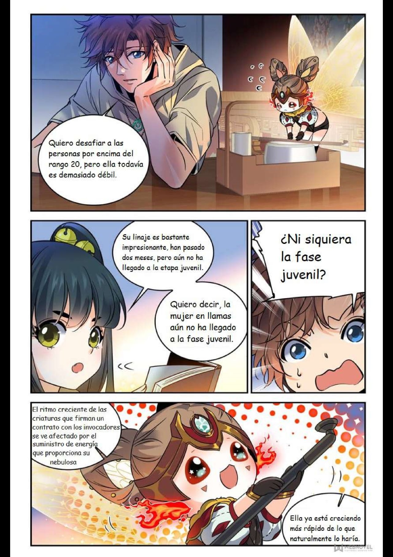 Versatile Mage Capítulo 345 - Página 3 en español