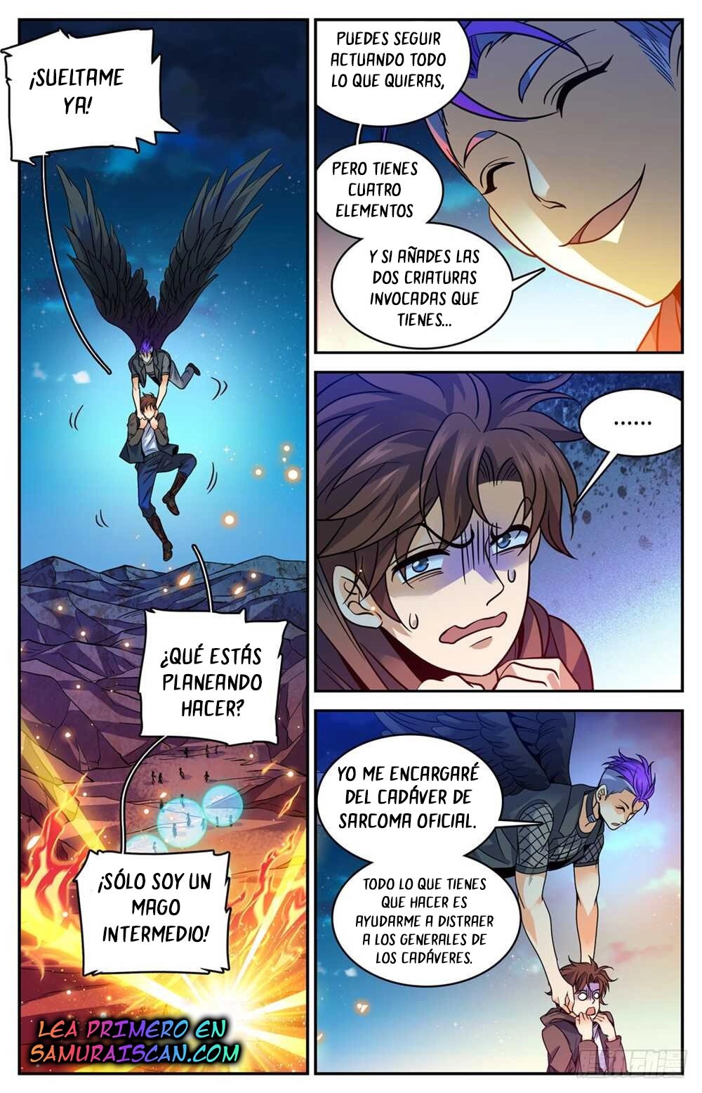 Versatile Mage Capítulo 396 - Página 9 en español