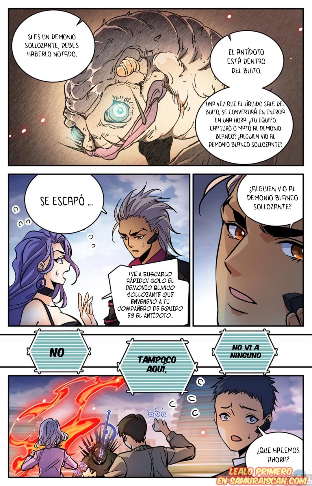 Versatile Mage Capítulo 519 - Página 11 en español