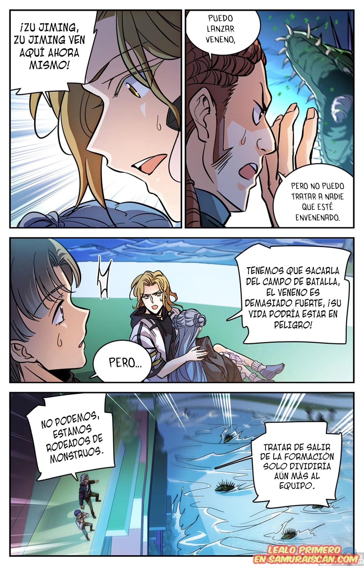Versatile Mage Capítulo 519 - Página 6 en español