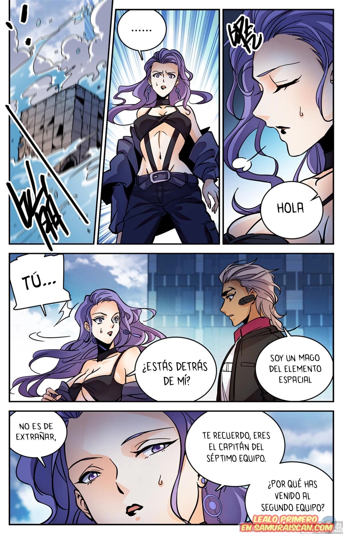 Versatile Mage Capítulo 519 - Página 9 en español