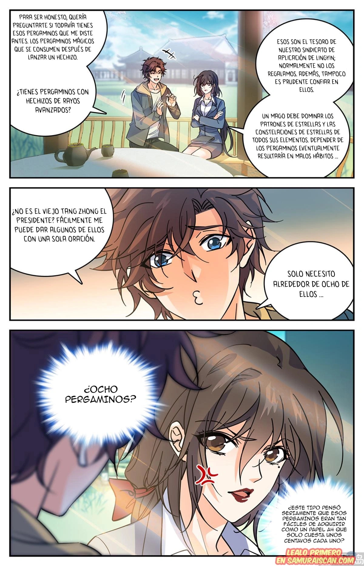Versatile Mage Capítulo 533 - Página 12 en español