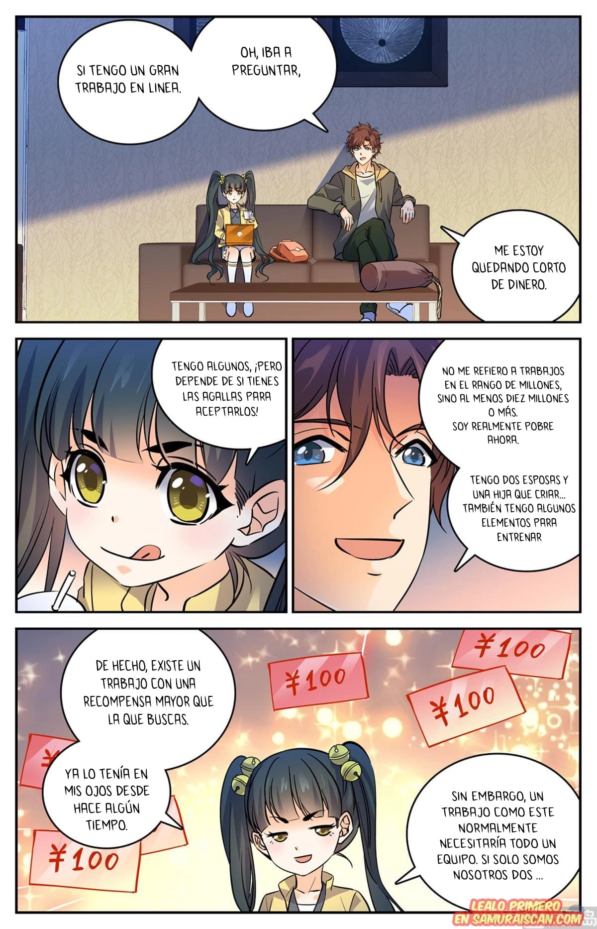 Versatile Mage Capítulo 533 - Página 5 en español
