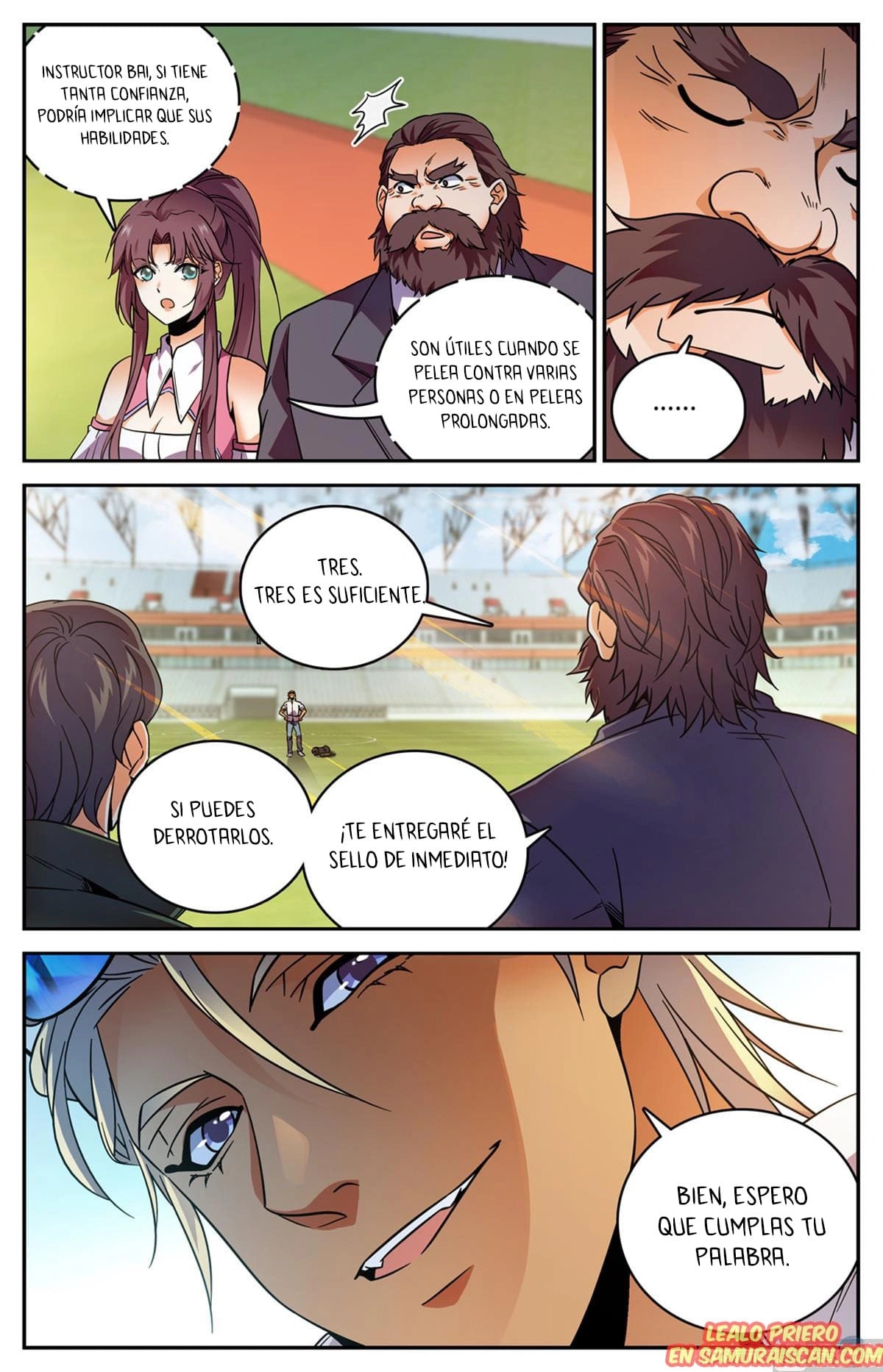 Versatile Mage Capítulo 535 - Página 4 en español