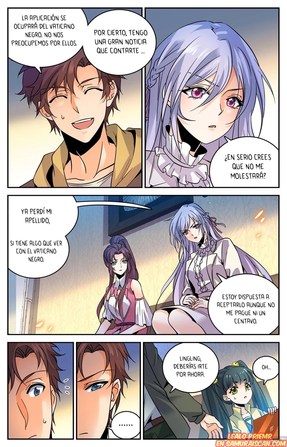 Versatile Mage Capítulo 543 - Página 4 en español