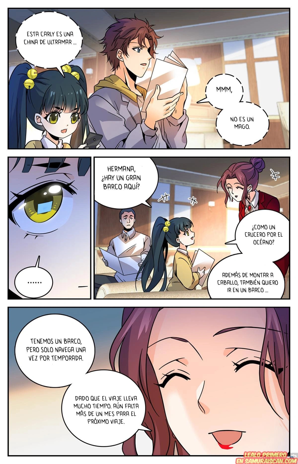 Versatile Mage Capítulo 547 - Página 11 en español