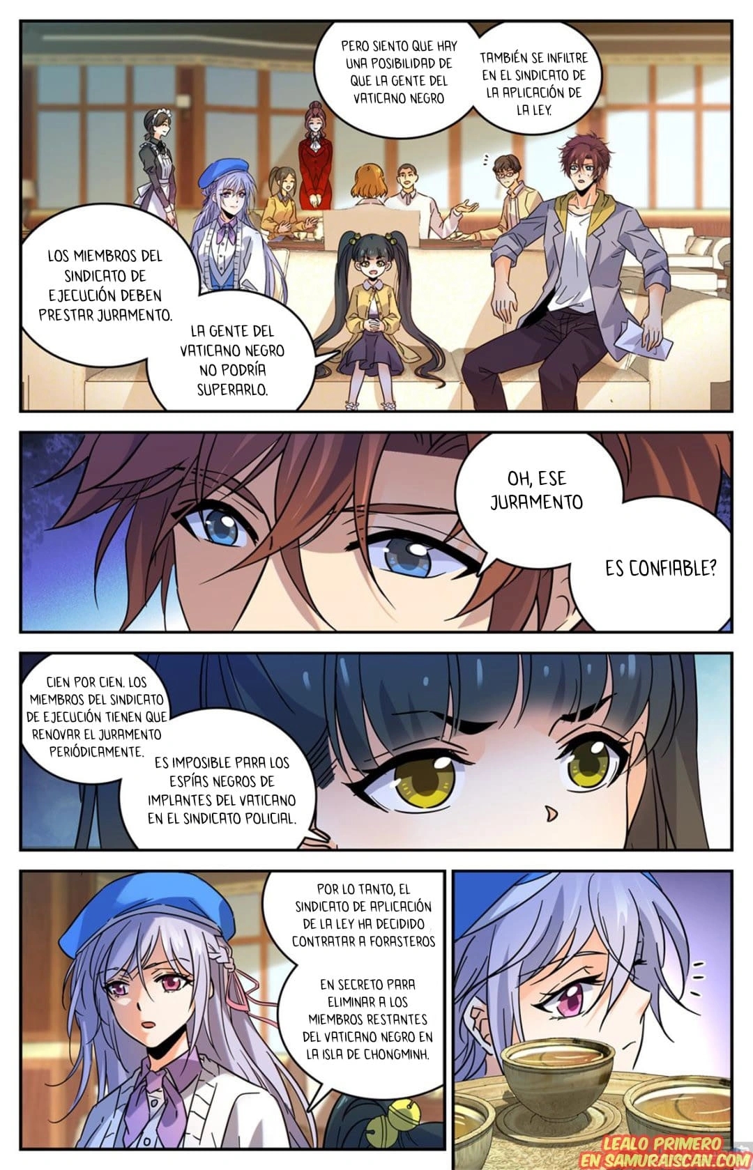 Versatile Mage Capítulo 548 - Página 3 en español