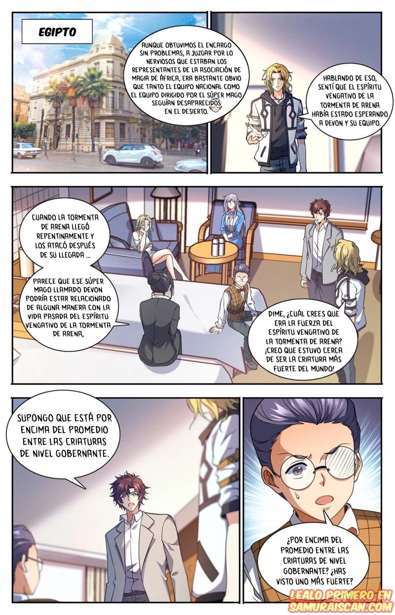 Versatile Mage Capítulo 660 - Página 11 en español