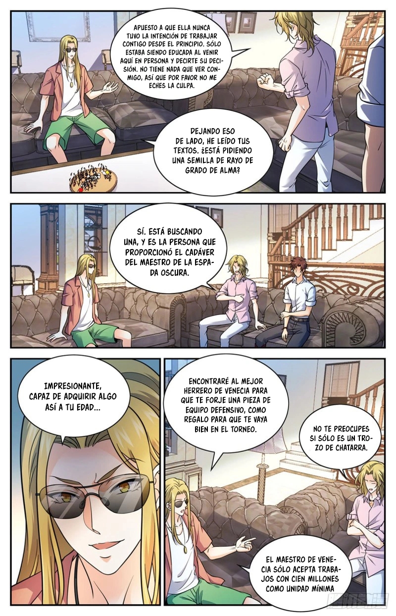 Versatile Mage Capítulo 672 - Página 3 en español