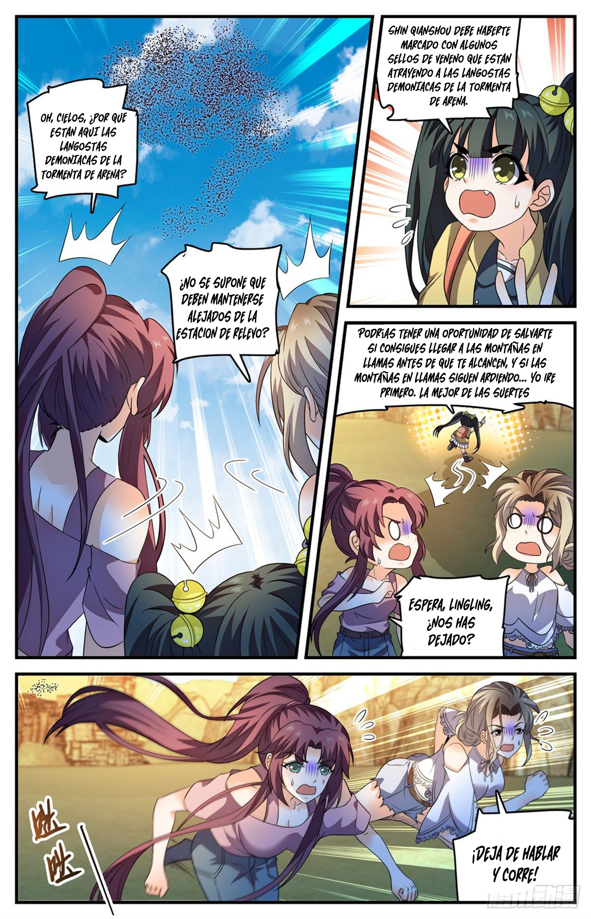 Versatile Mage Capítulo 780 - Página 8 en español