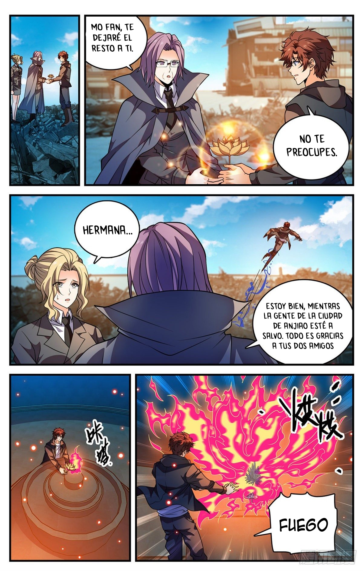 Versatile Mage Capítulo 790 - Página 6 en español