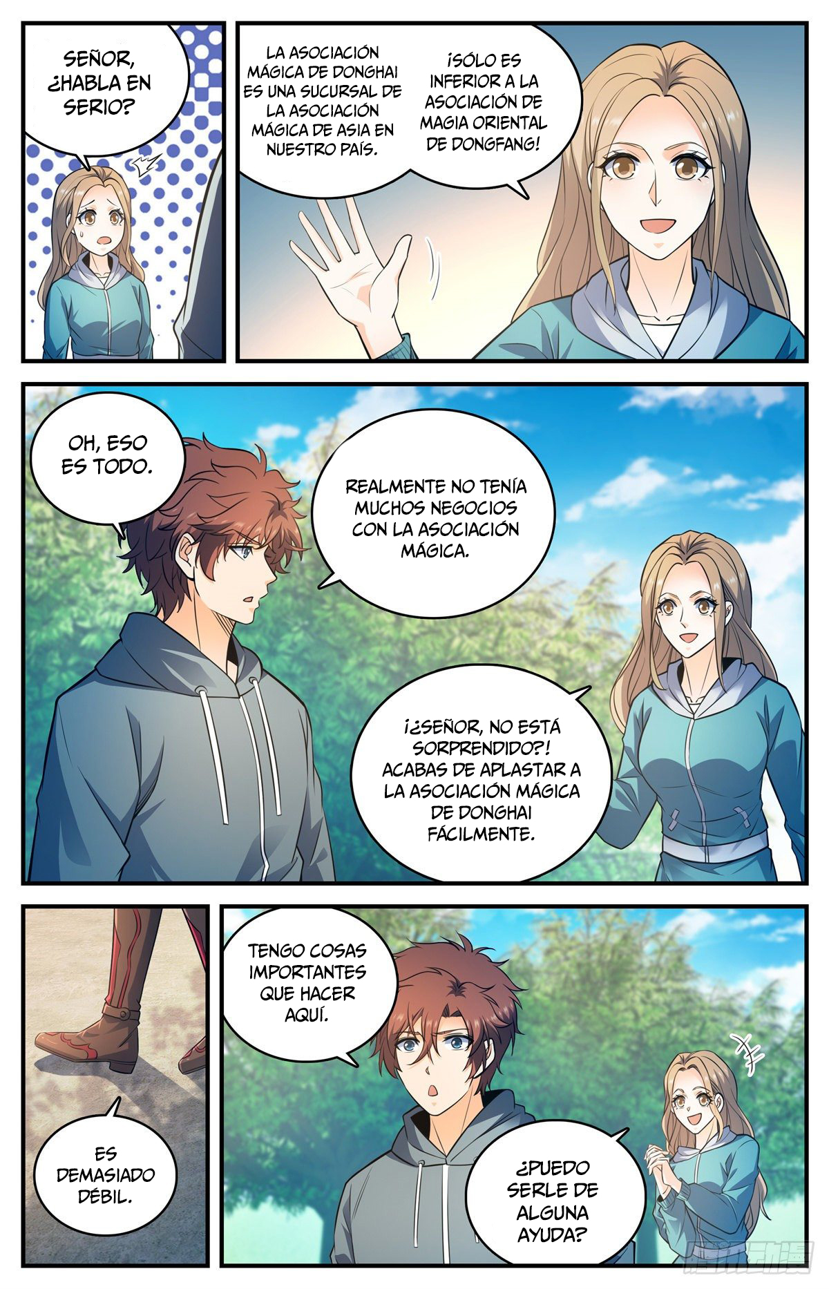 Versatile Mage Capítulo 803 - Página 6 en español