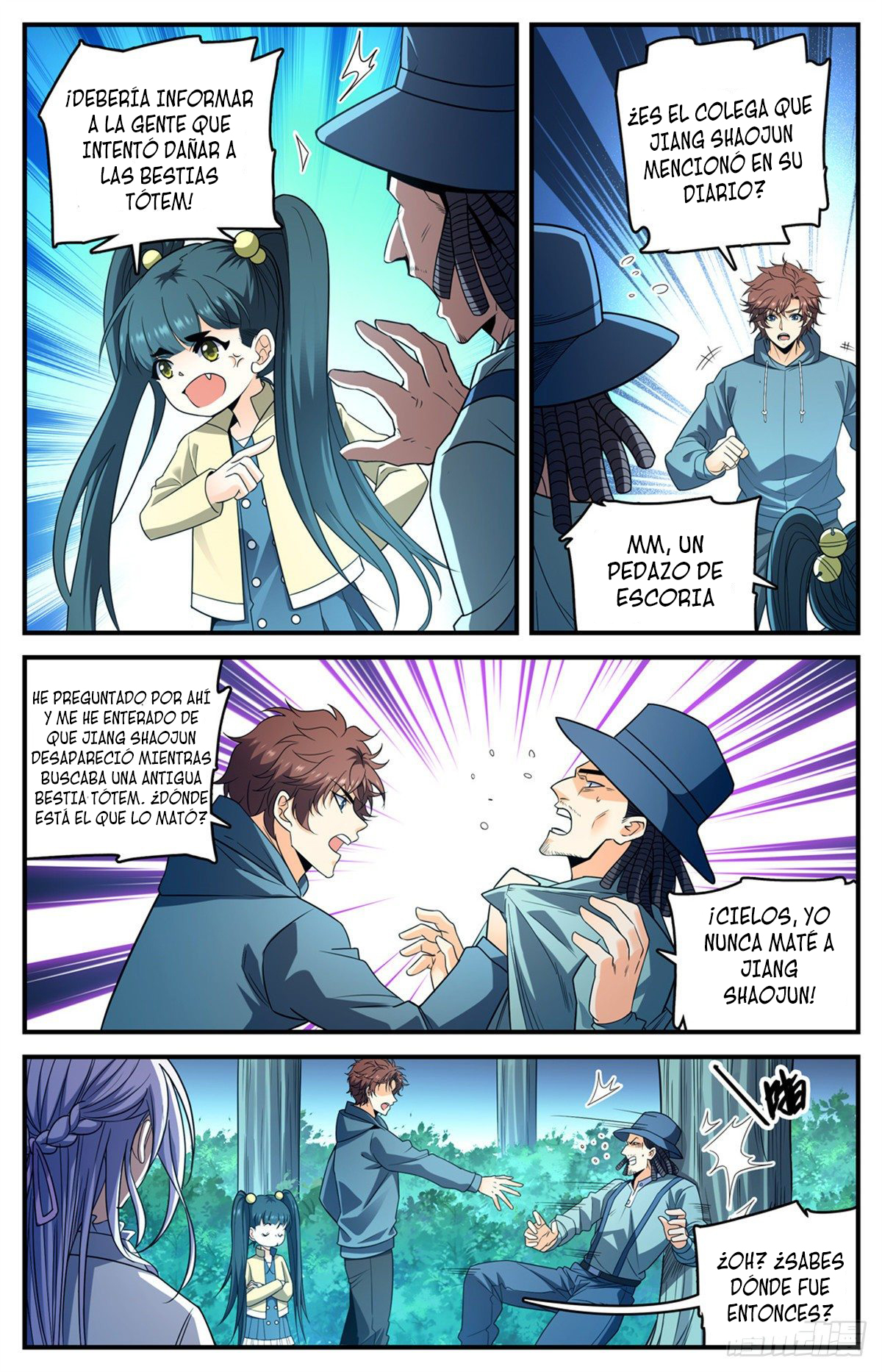 Versatile Mage Capítulo 813 - Página 4 en español