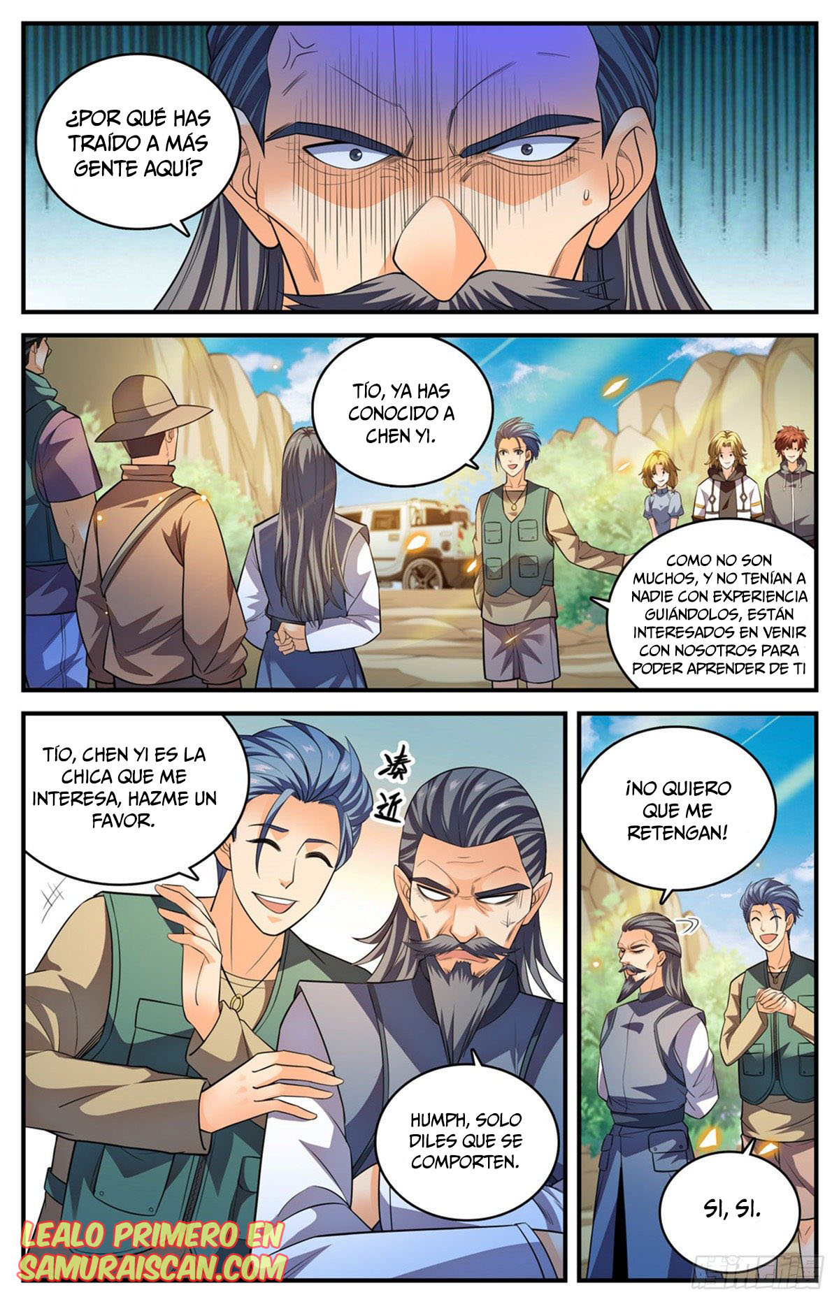 Versatile Mage Capítulo 817 - Página 3 en español