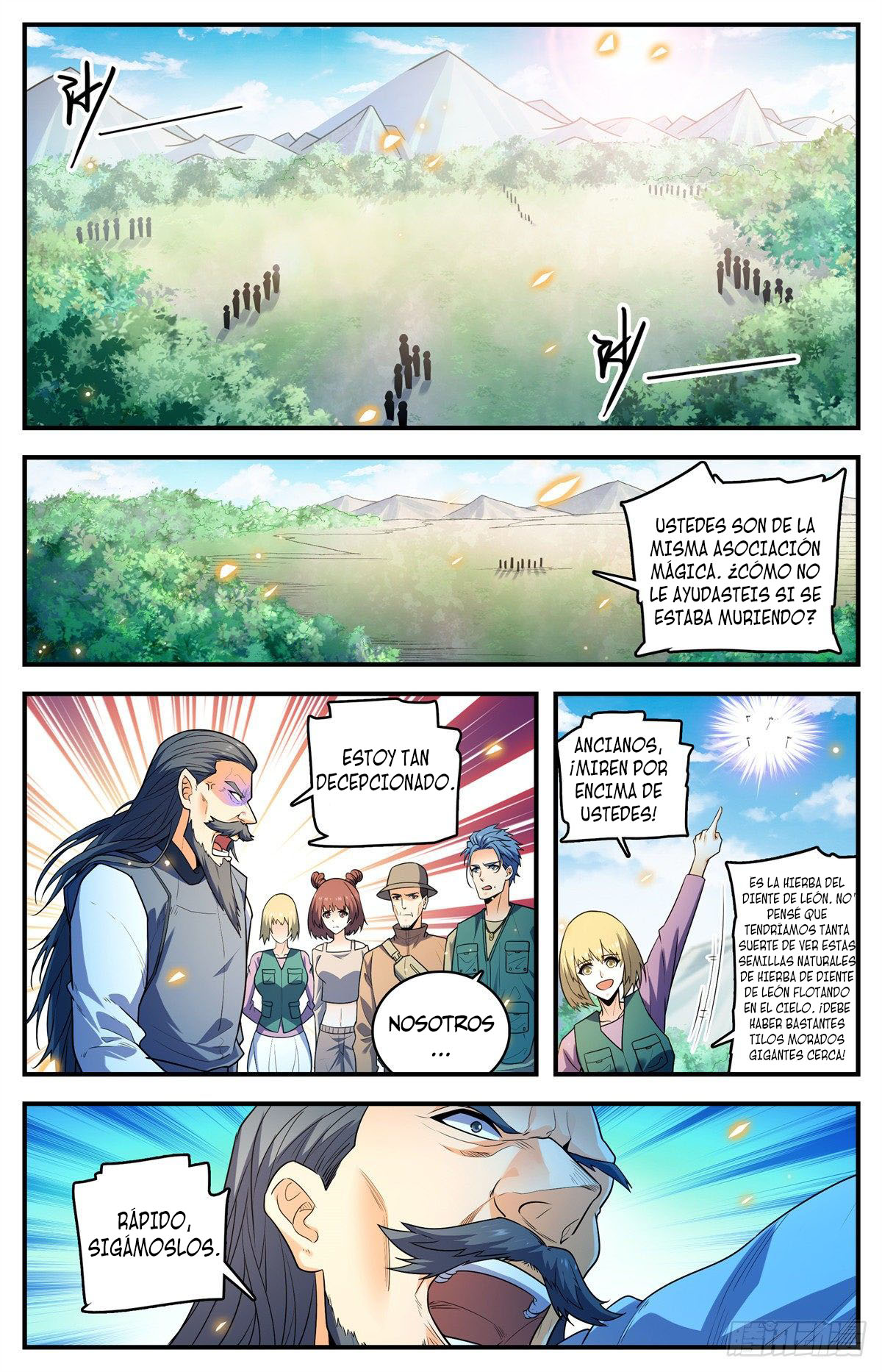 Versatile Mage Capítulo 822 - Página 9 en español