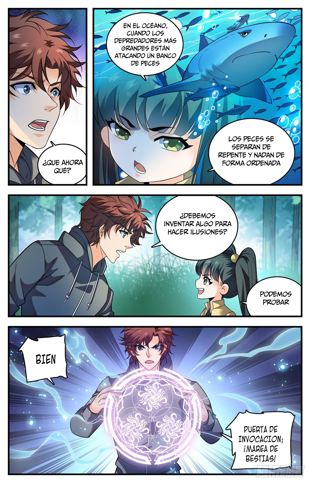 Versatile Mage Capítulo 823 - Página 7 en español