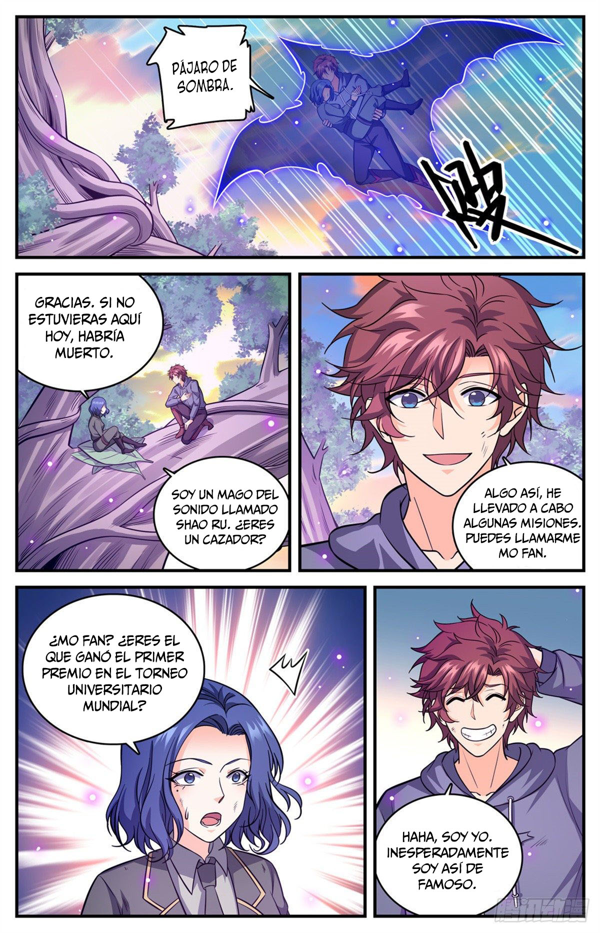 Versatile Mage Capítulo 828 - Página 6 en español