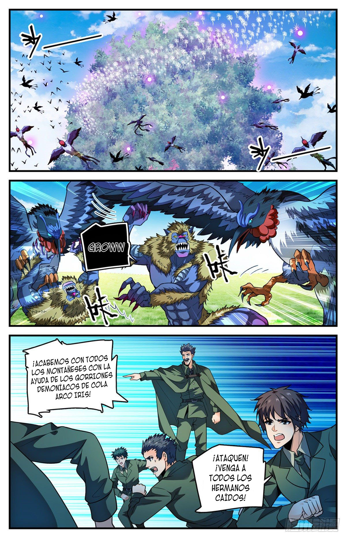 Versatile Mage Capítulo 829 - Página 3 en español