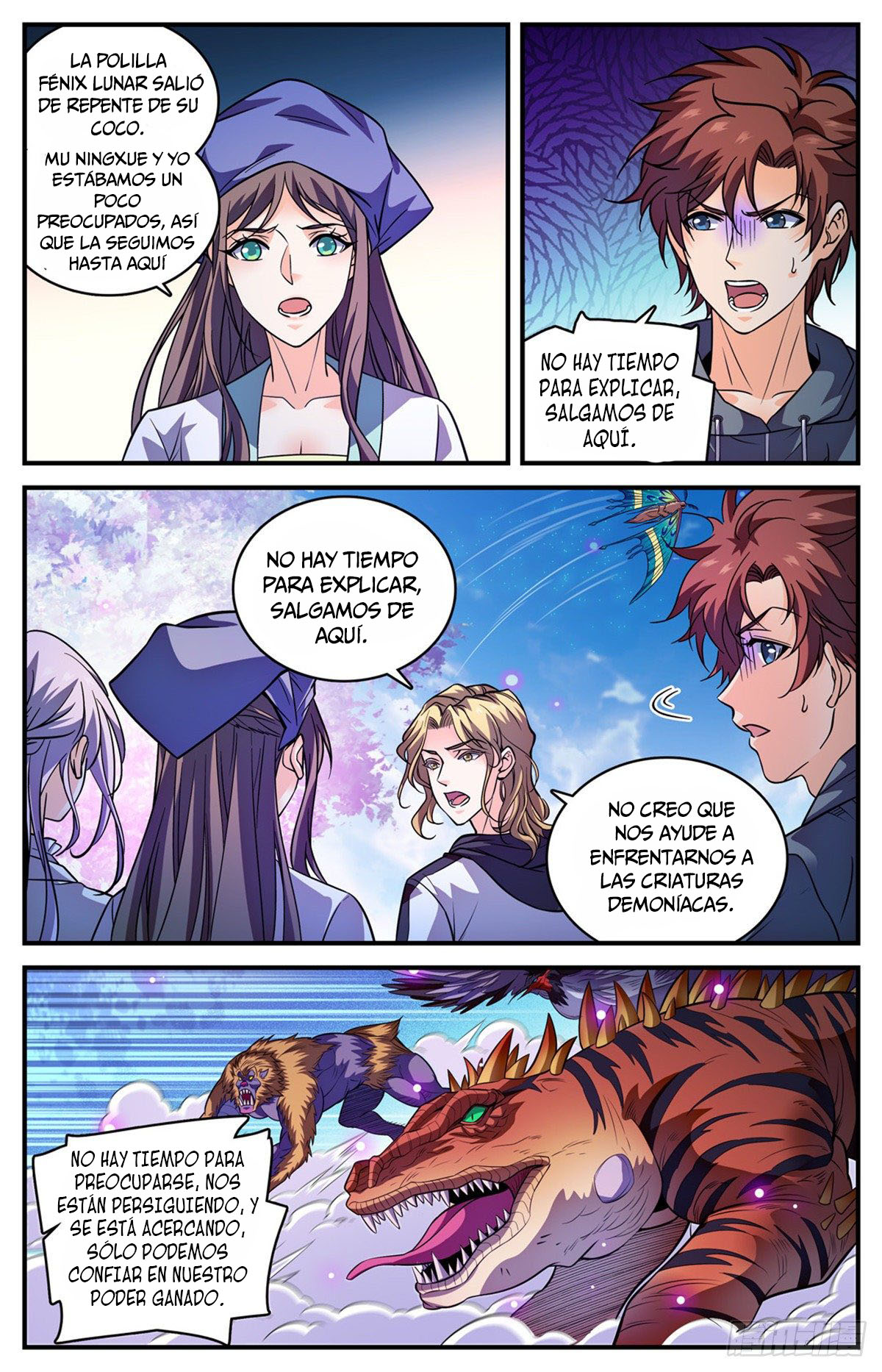 Versatile Mage Capítulo 833 - Página 5 en español