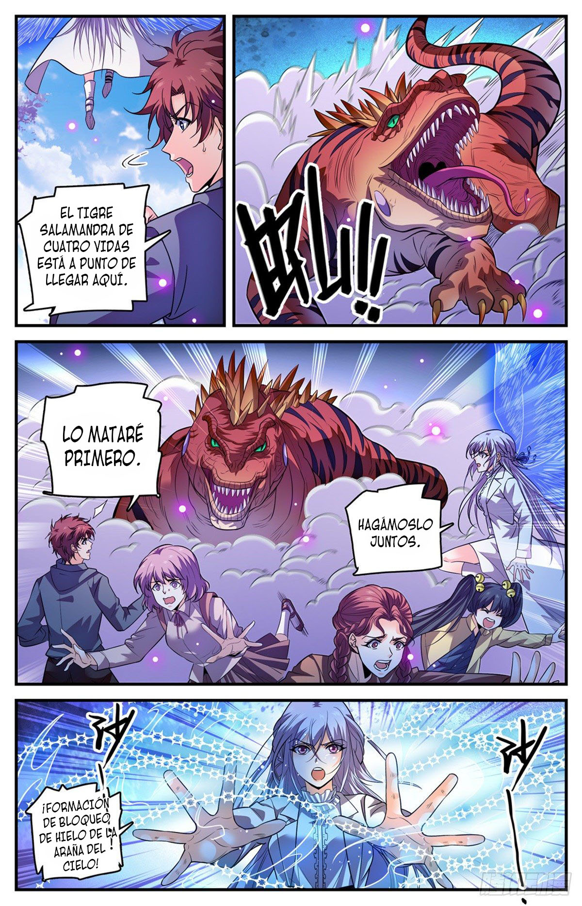 Versatile Mage Capítulo 833 - Página 7 en español