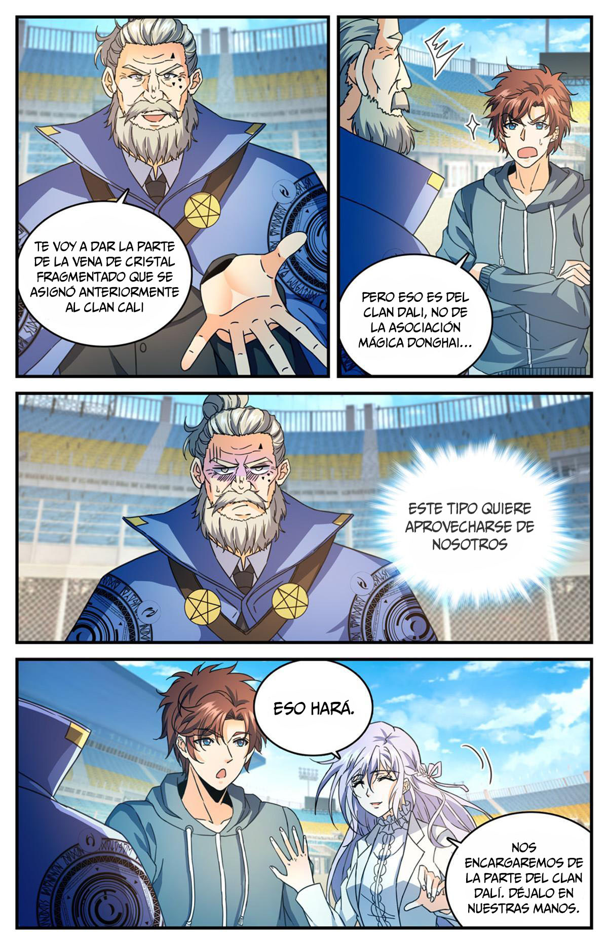 Versatile Mage Capítulo 837 - Página 9 en español