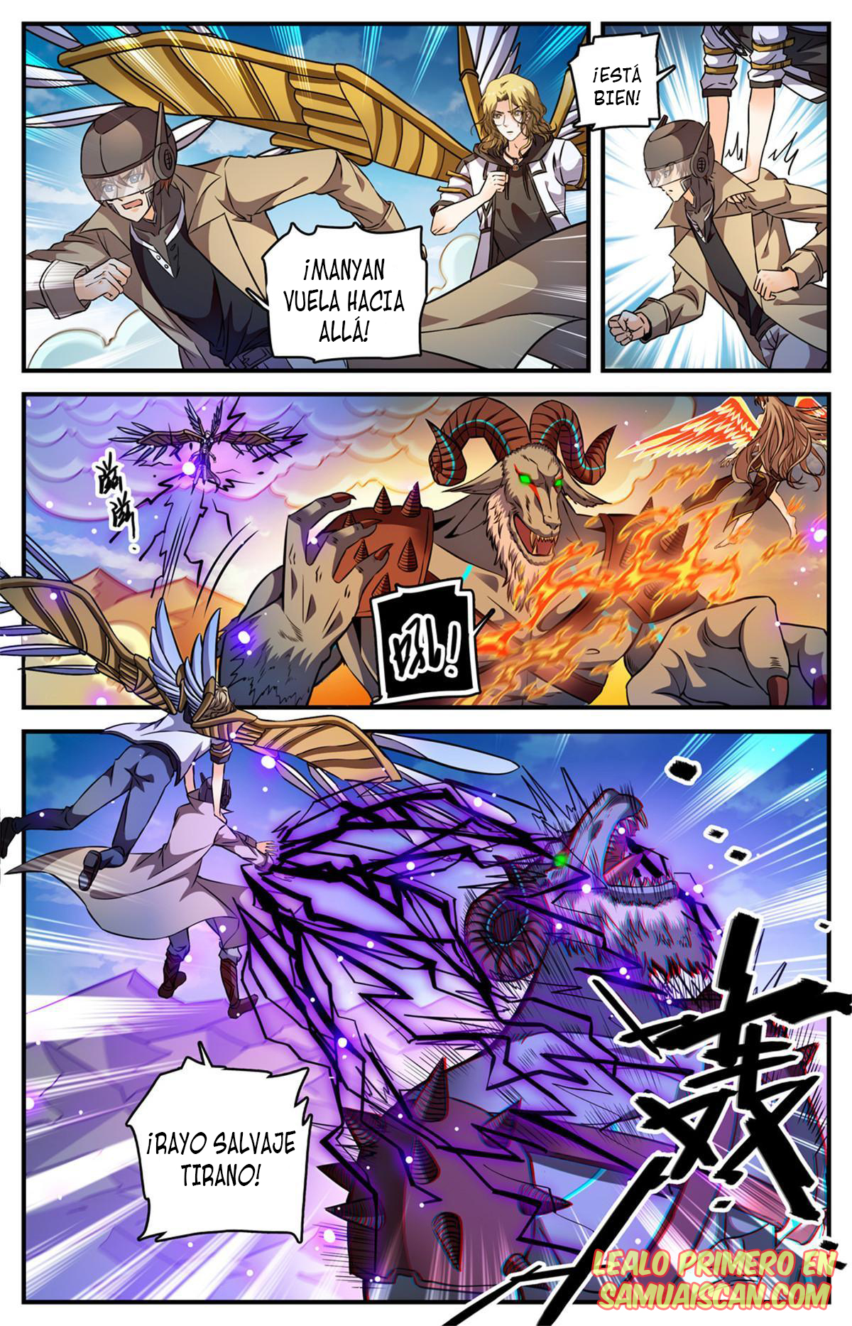 Versatile Mage Capítulo 848 - Página 3 en español