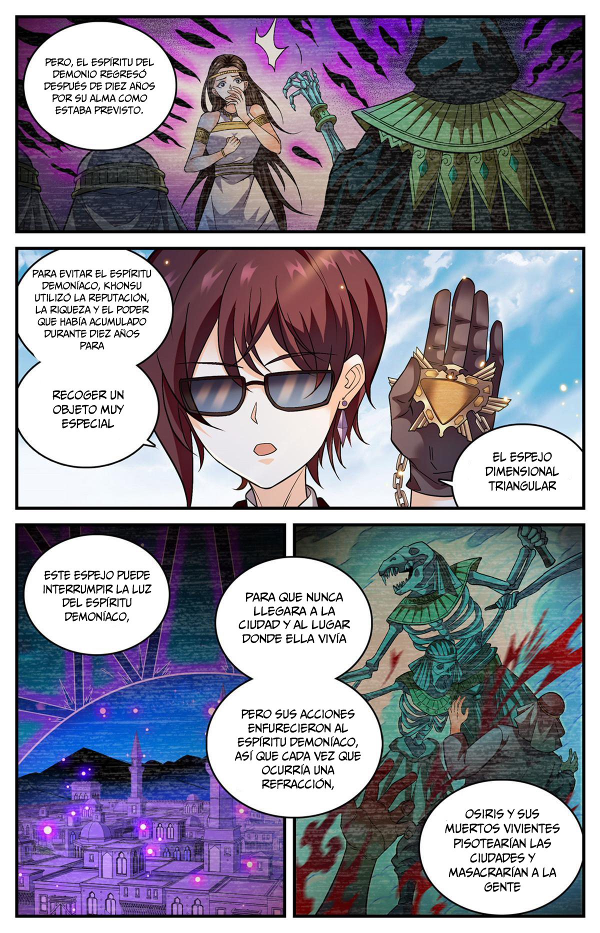 Versatile Mage Capítulo 849 - Página 7 en español