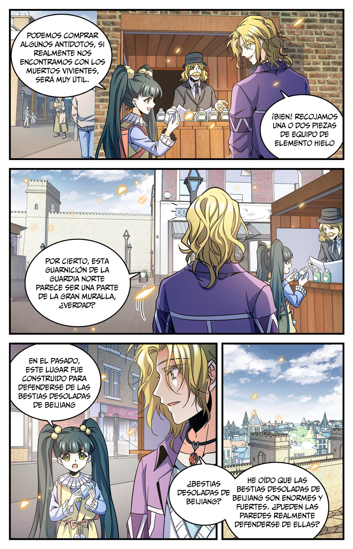 Versatile Mage Capítulo 851 - Página 5 en español