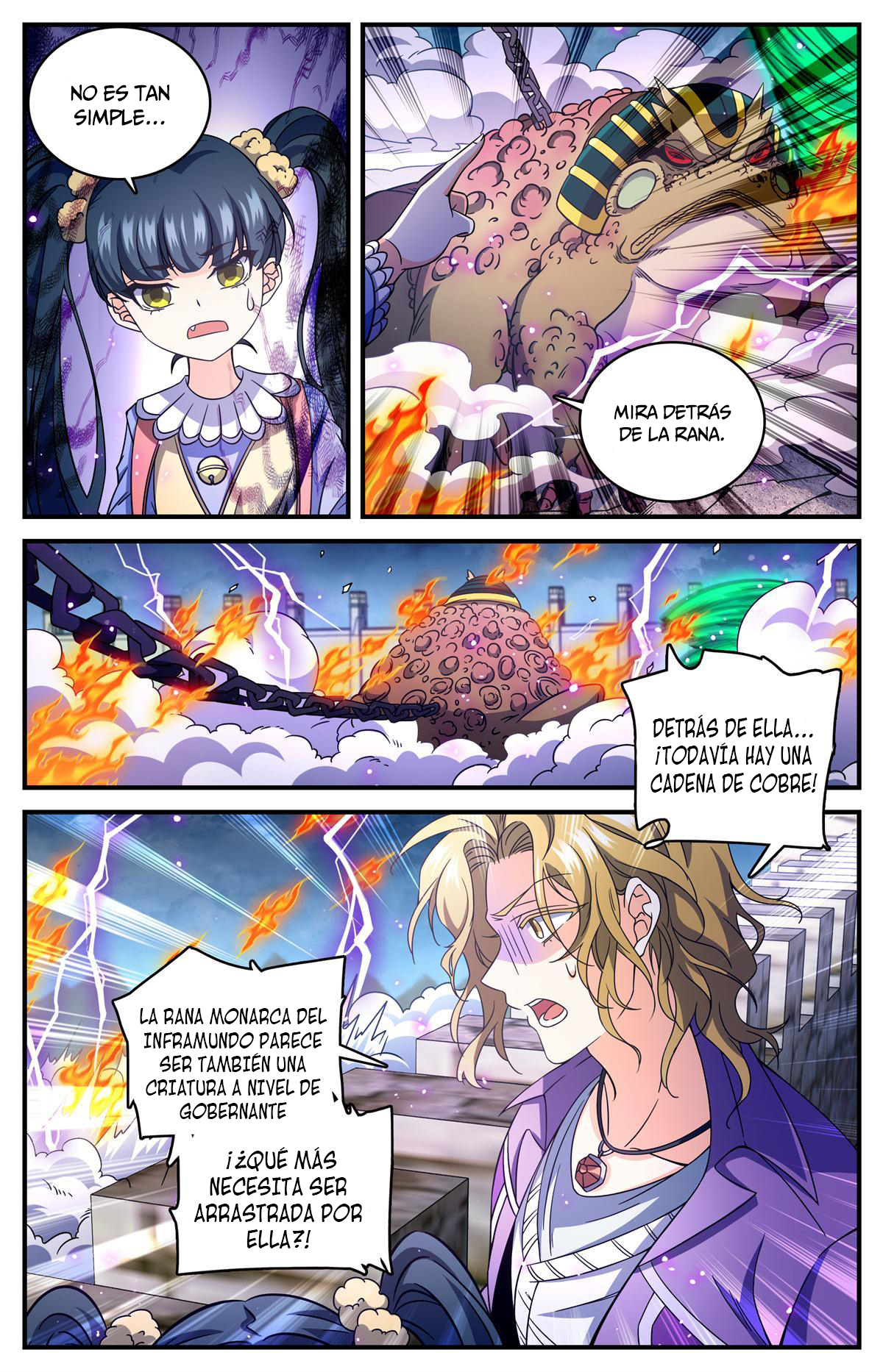 Versatile Mage Capítulo 853 - Página 5 en español