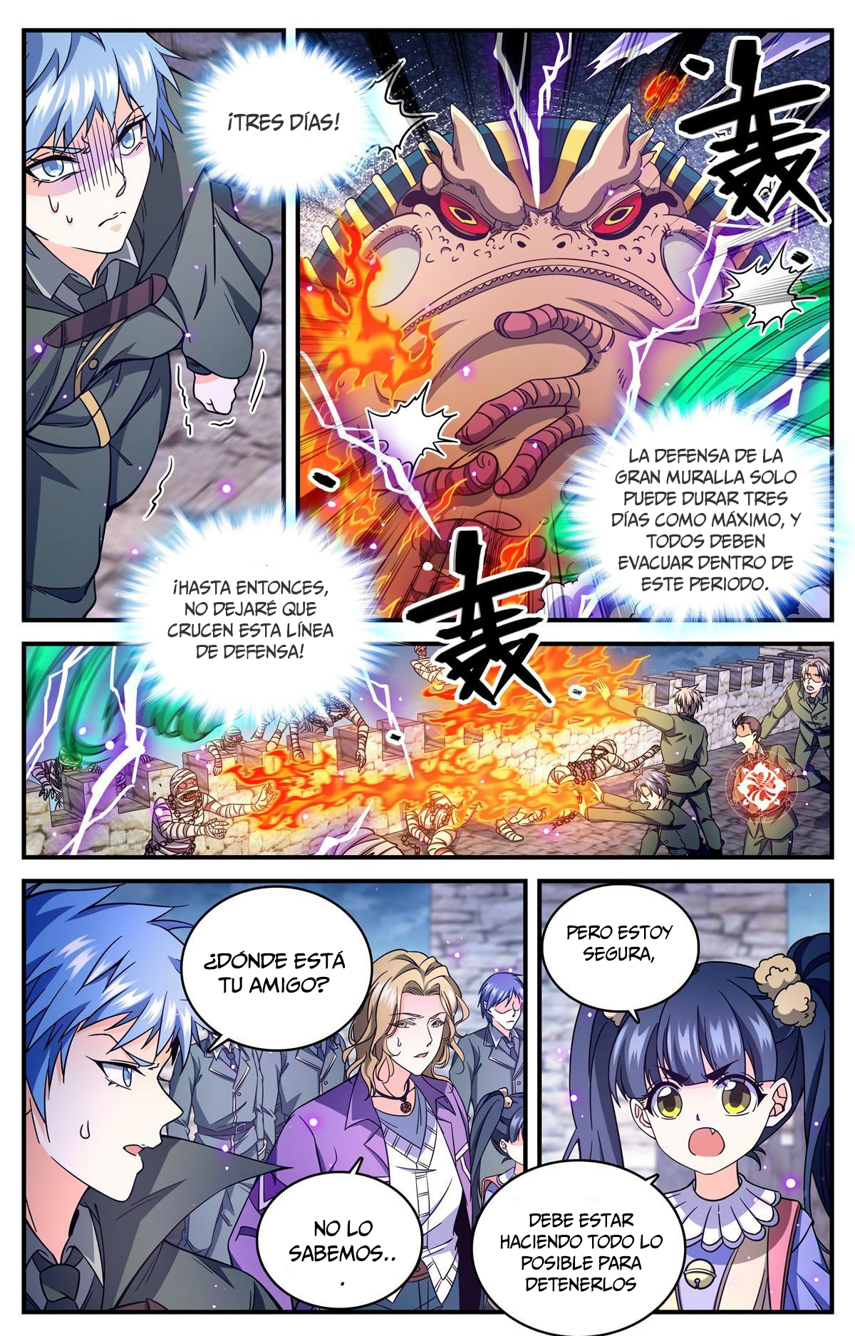 Versatile Mage Capítulo 853 - Página 6 en español