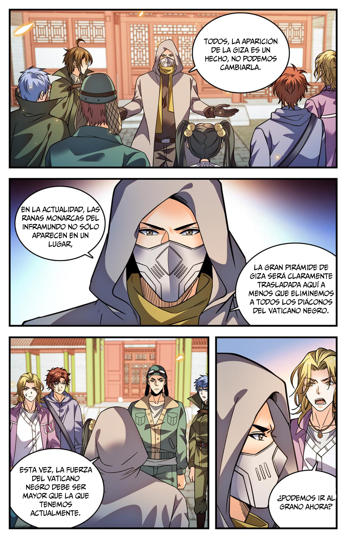 Versatile Mage Capítulo 856 - Página 11 en español