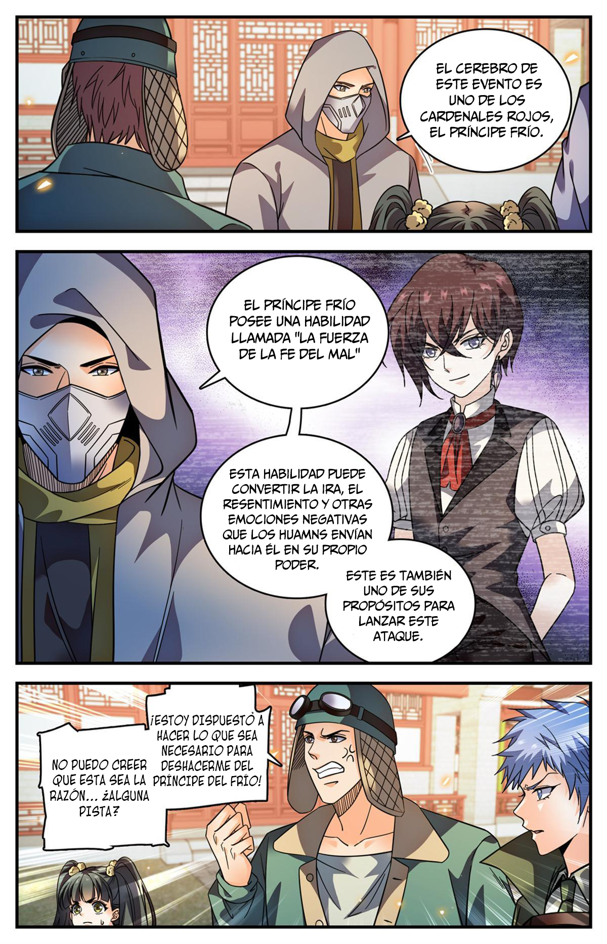 Versatile Mage Capítulo 856 - Página 12 en español