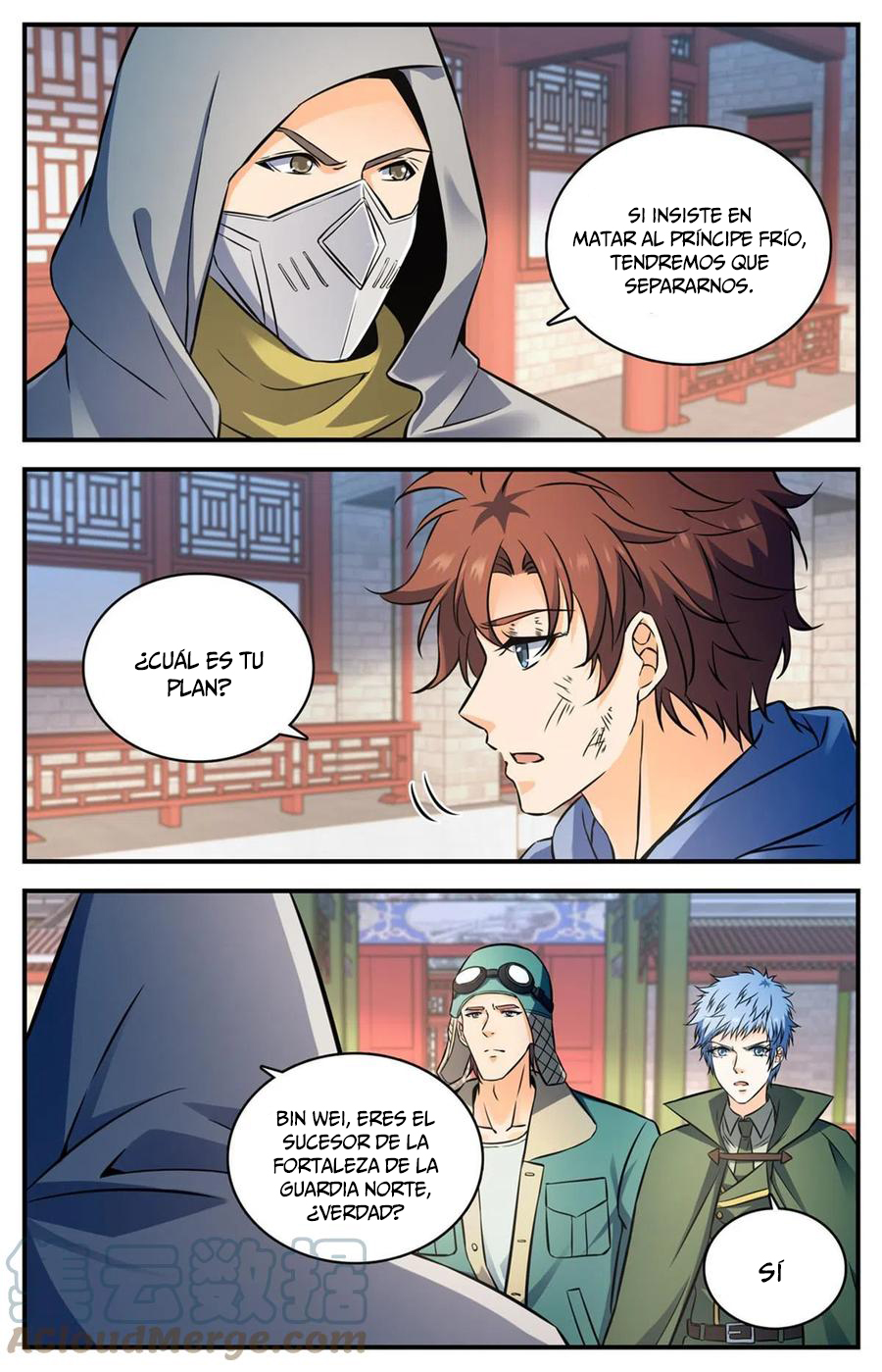 Versatile Mage Capítulo 857 - Página 3 en español