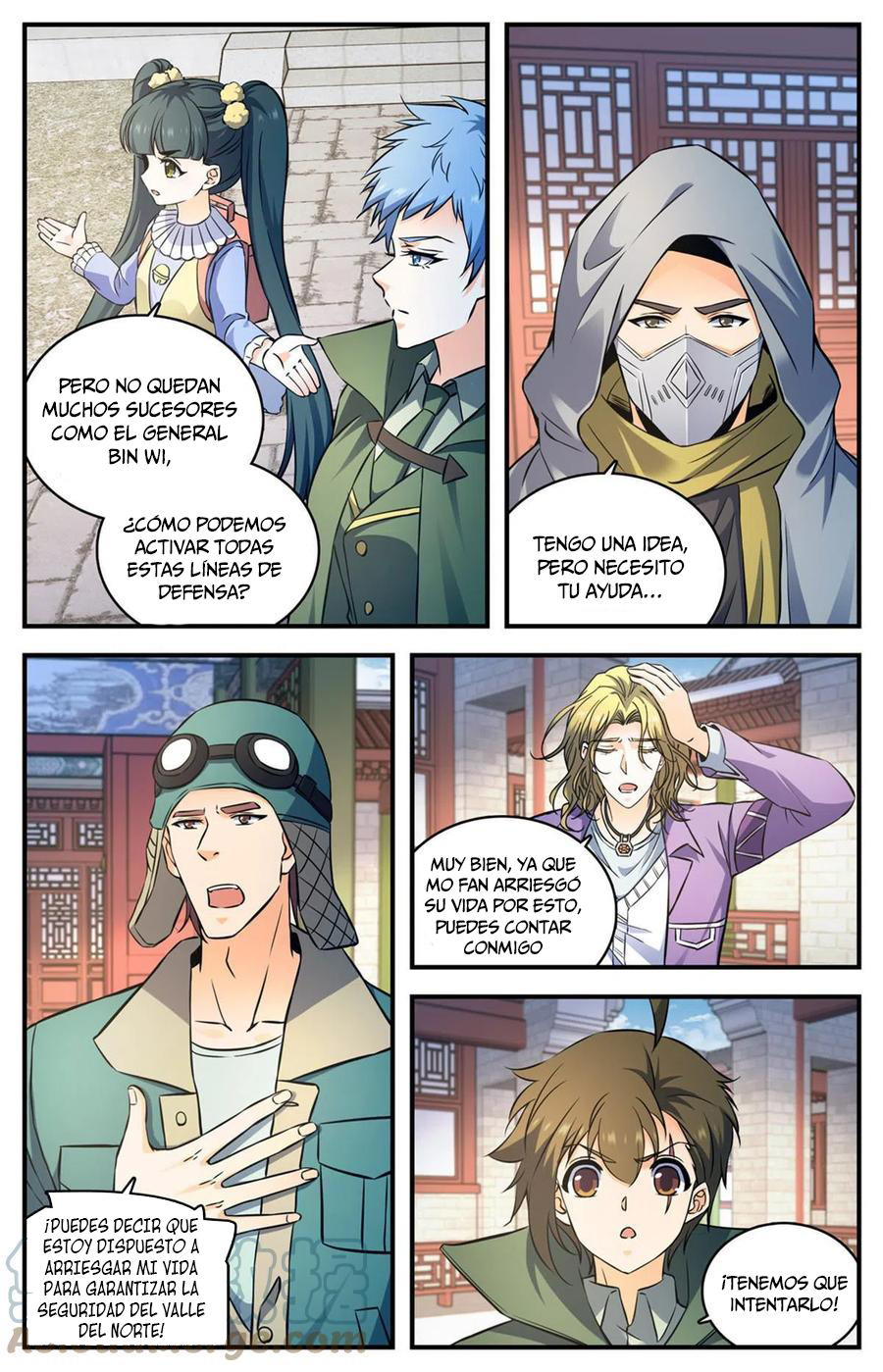 Versatile Mage Capítulo 857 - Página 5 en español