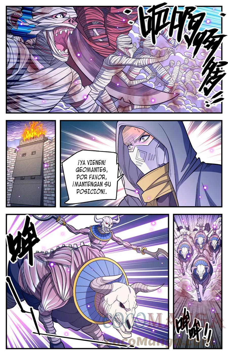Versatile Mage Capítulo 859 - Página 8 en español