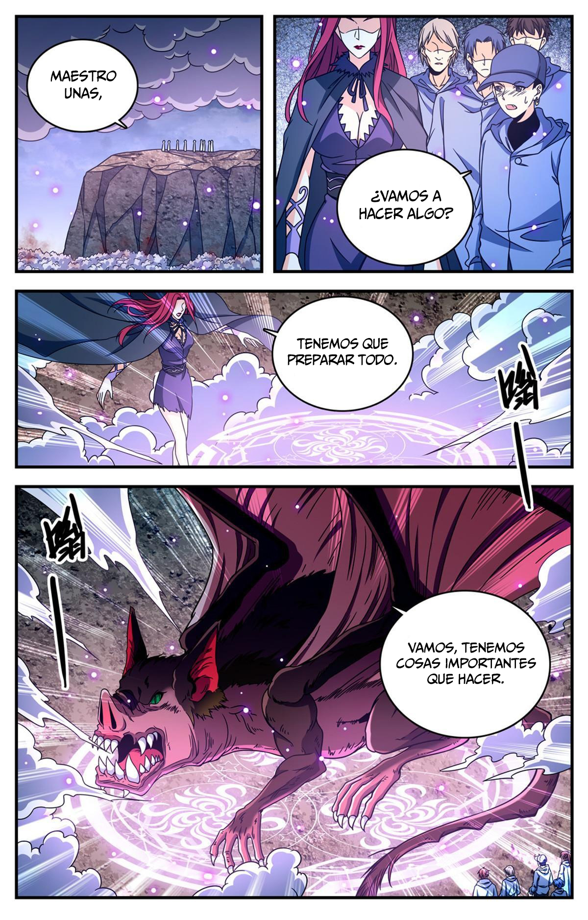 Versatile Mage Capítulo 860 - Página 6 en español