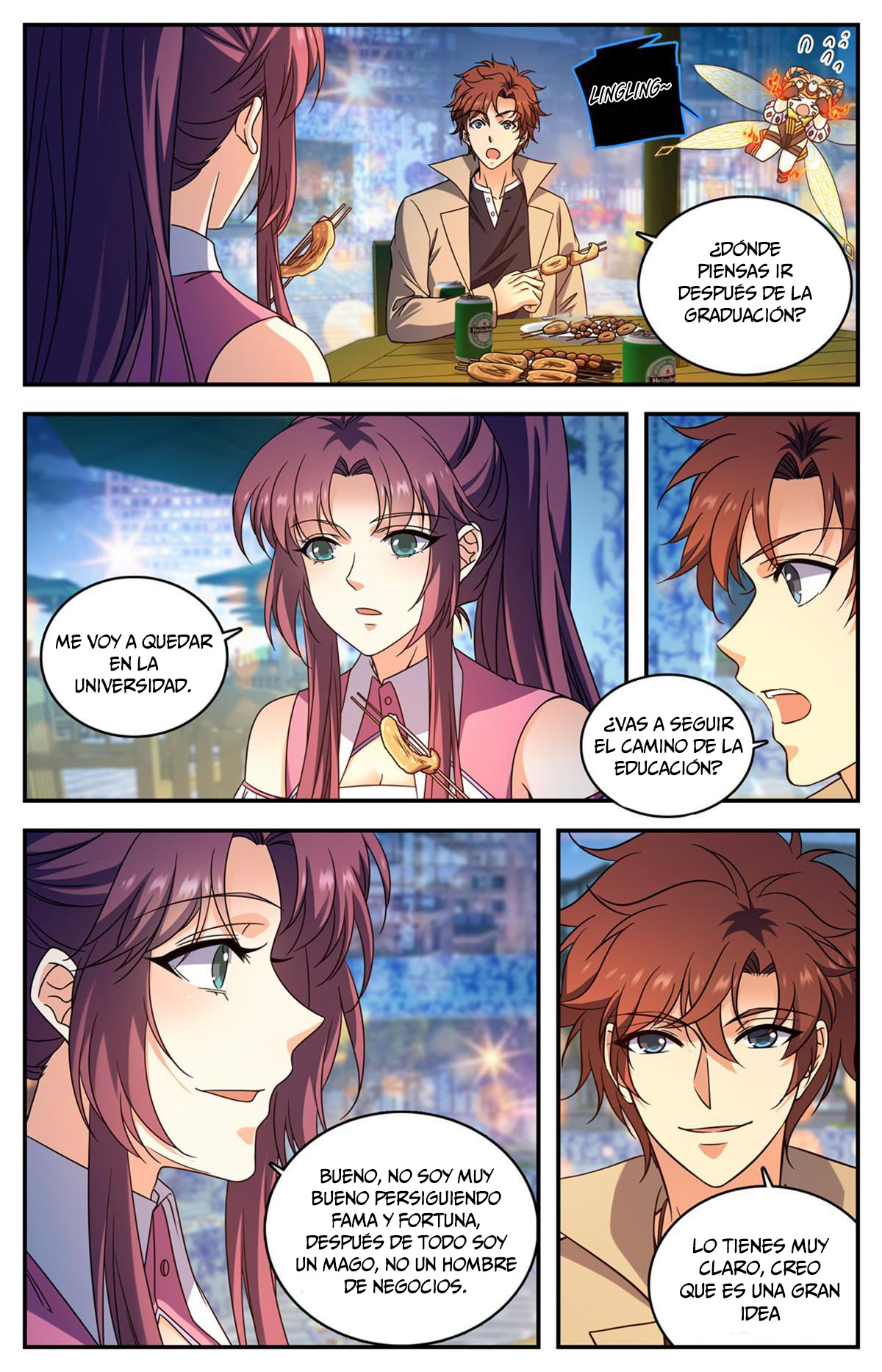 Versatile Mage Capítulo 874 - Página 11 en español