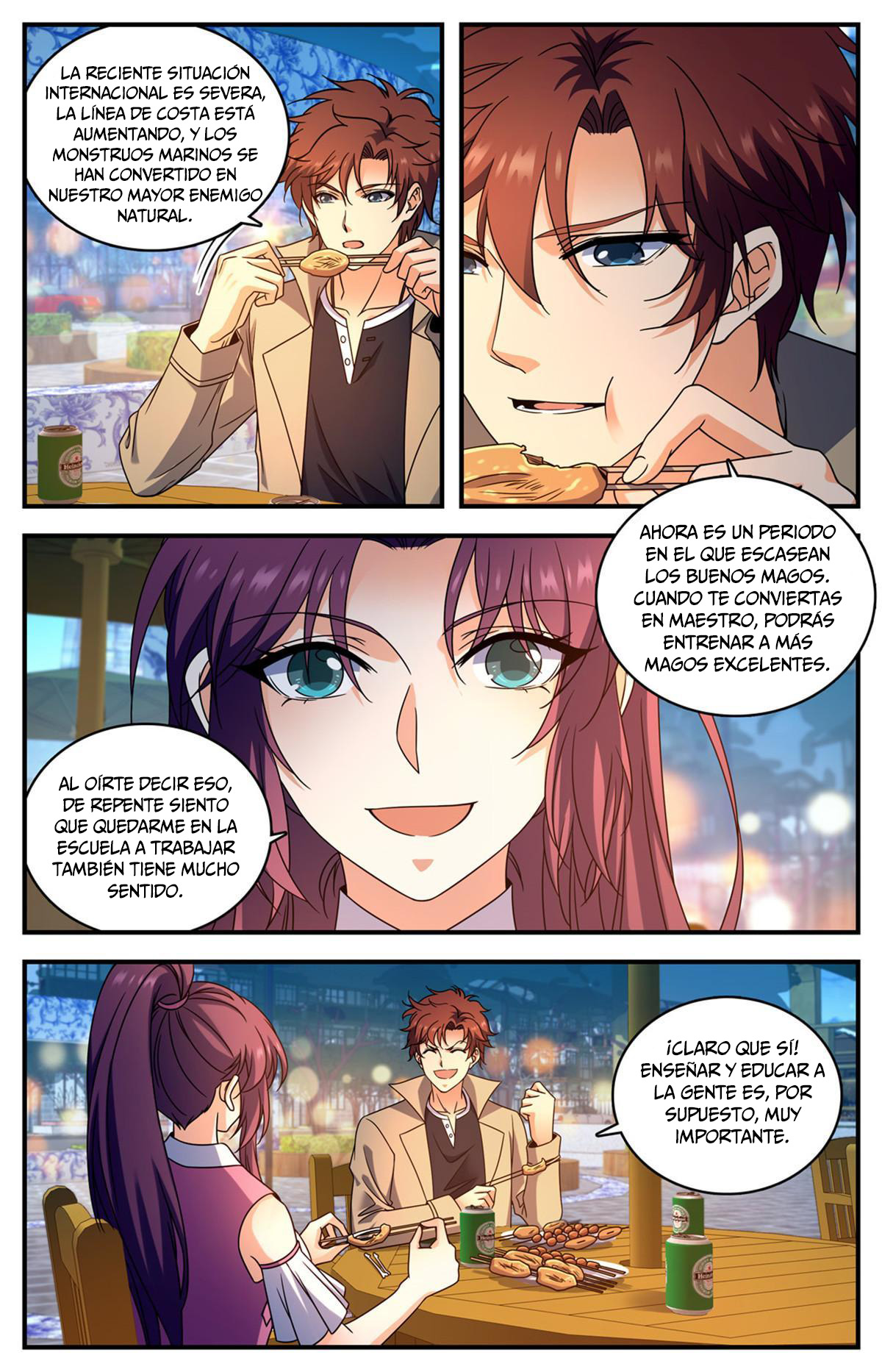 Versatile Mage Capítulo 874 - Página 12 en español