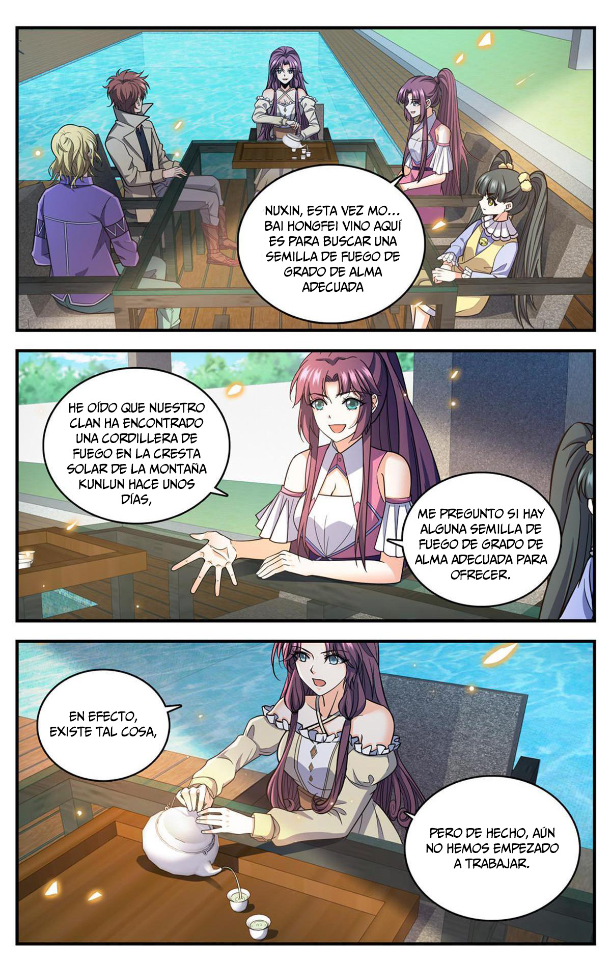 Versatile Mage Capítulo 876 - Página 3 en español