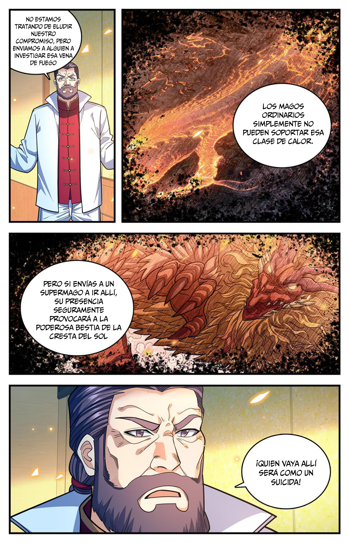 Versatile Mage Capítulo 876 - Página 8 en español