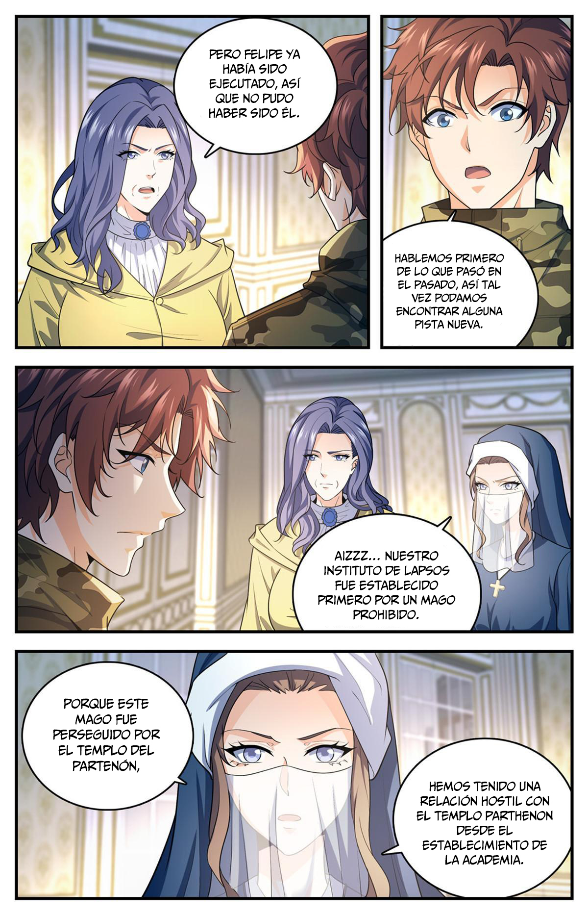 Versatile Mage Capítulo 901 - Página 8 en español