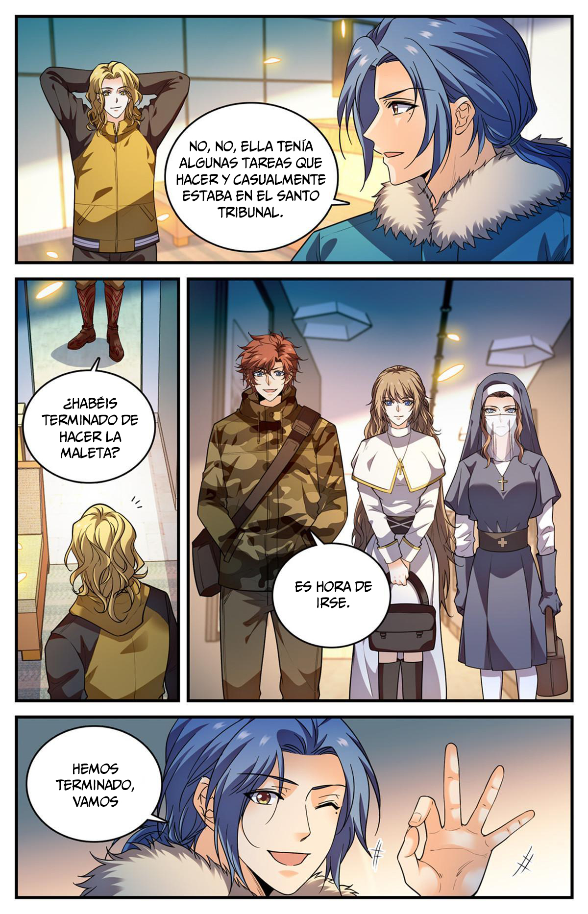 Versatile Mage Capítulo 906 - Página 4 en español