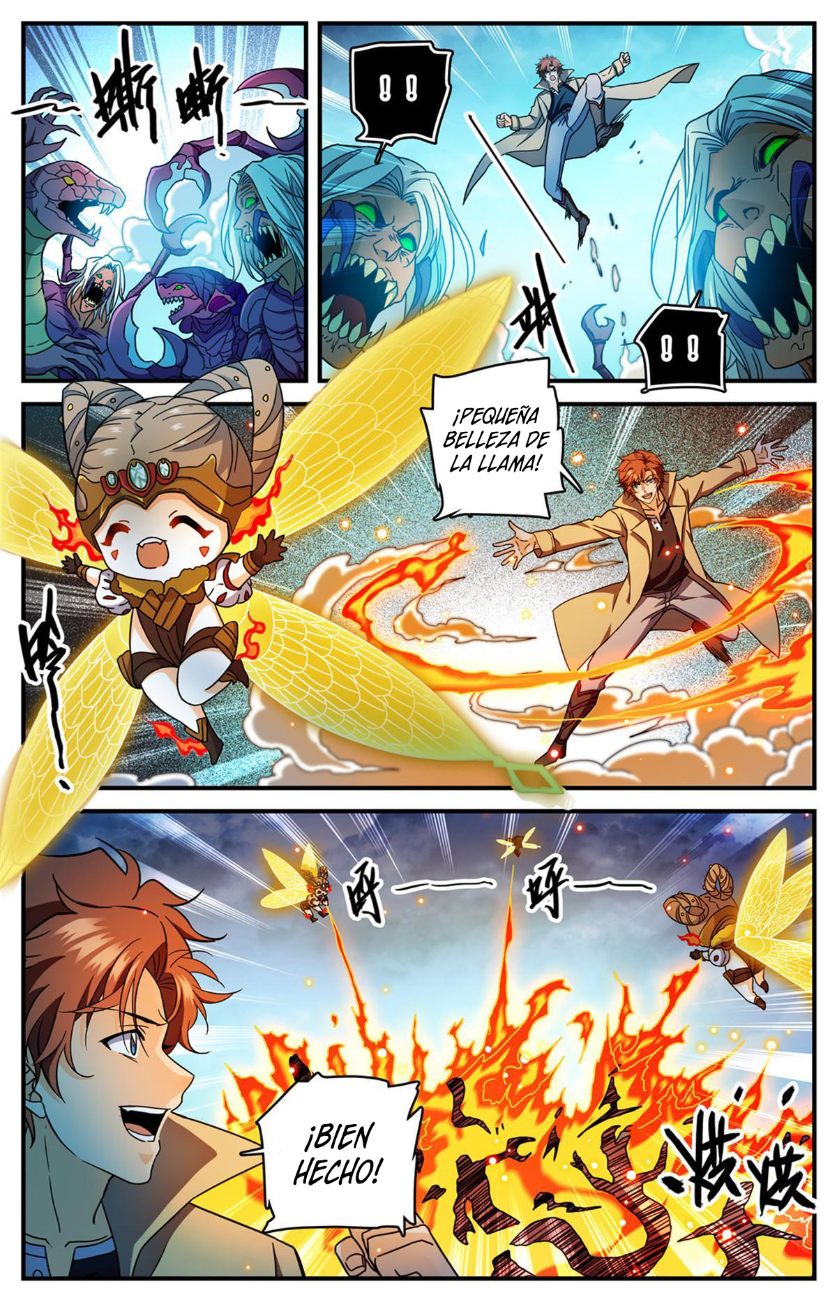 Versatile Mage Capítulo 913 - Página 6 en español
