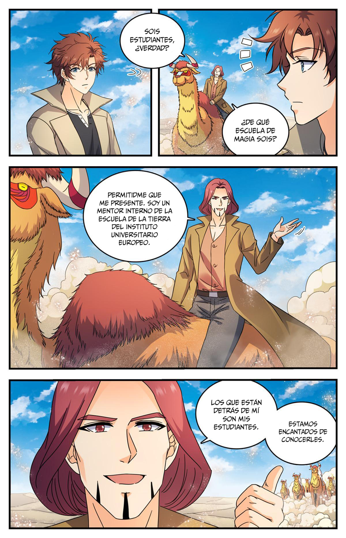 Versatile Mage Capítulo 914 - Página 10 en español